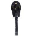Certificación ETL 4 rango de alambre de punta Cable de alimentación 40/50 amperios 250 voltios 4 pies 6 alambre de cable 10-3 nm-B (4 pies)